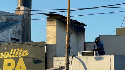 Susto en plena avenida Facundo Zuviría por un incendio en un local gastronómico: qué pasó