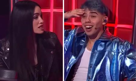Lali Espósito y Luck Ra compartieron un momento distendido en el programa. Lali Espósito y Luck Ra compartieron un momento distendido en el programa.