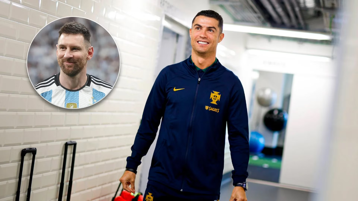 Cristiano Ronaldo recibió los aplausos de los fanáticos de Lionel Messi. Cristiano Ronaldo recibió los aplausos de los fanáticos de Lionel Messi.