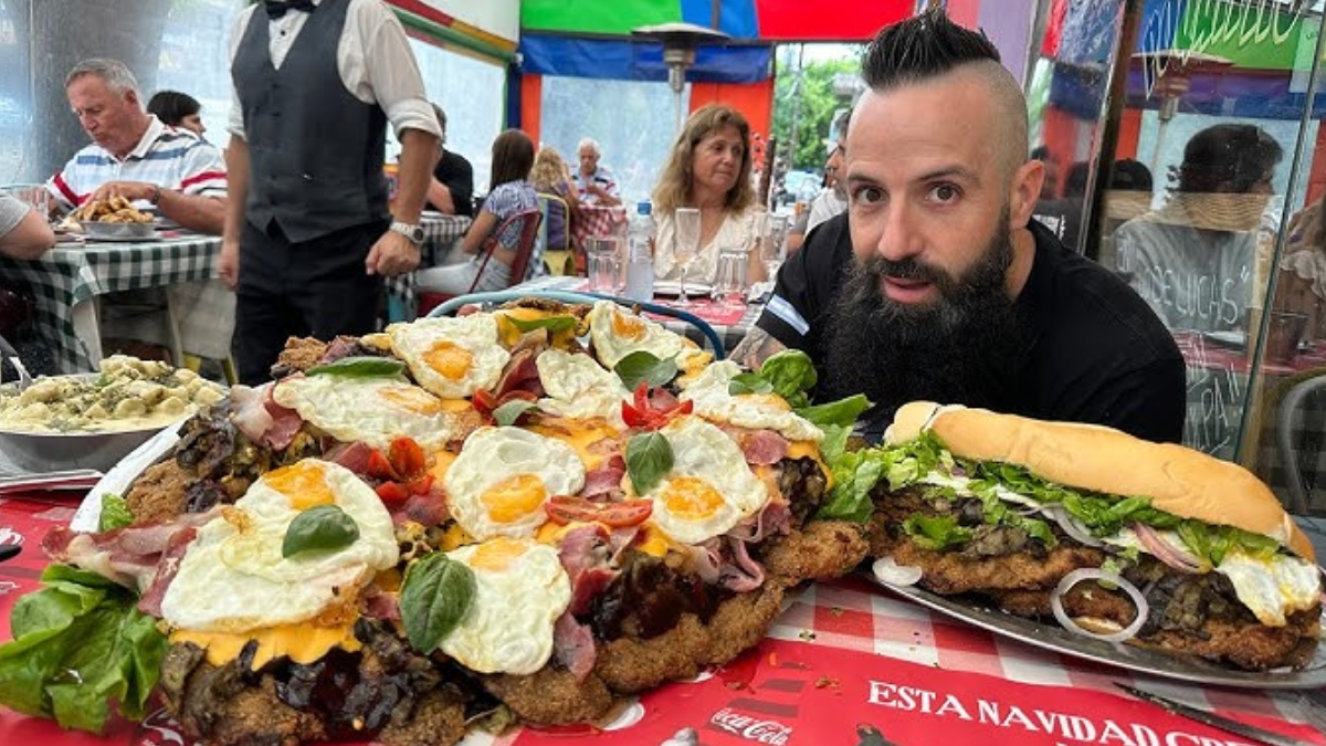 Captura del canal de YouTube Joe Burgerchallenge. &nbsp;