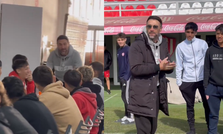 El Kily González visitó la pensión de Unión: Fue emocionante El Kily González visitó la pensión de Unión: Fue emocionante