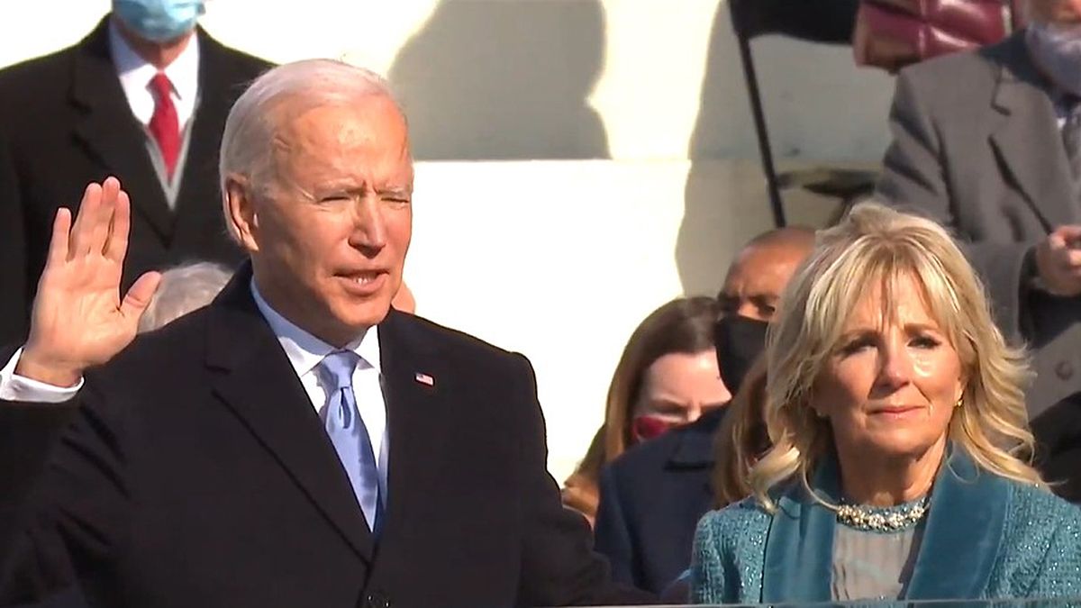 Joe Biden asumió su cargo y dijo que la voluntad del pueblo fue escuchada.&nbsp;