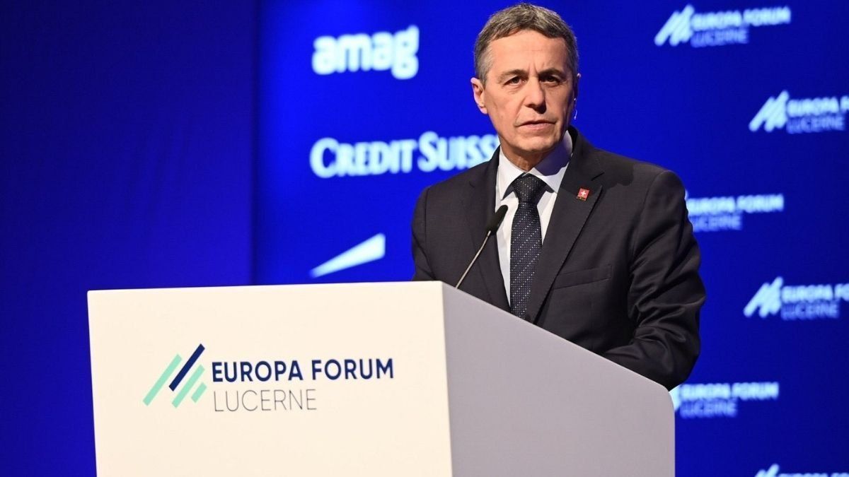 El presidente de Suiza