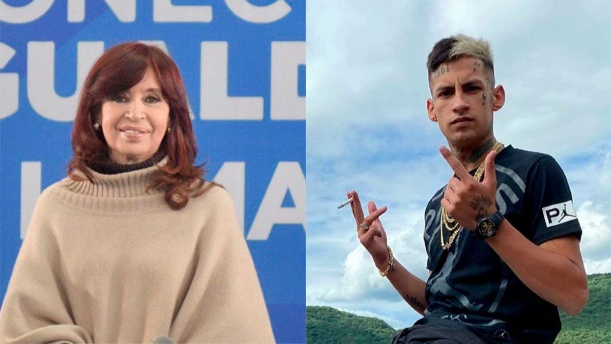 L-Gante lanzó un nuevo tema y le dedico un párrafo a Cristina Kirchner