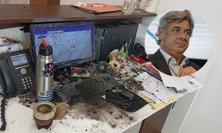 Un paquete bomba detonó en las oficinas de la entidad Un paquete bomba detonó en las oficinas de la entidad