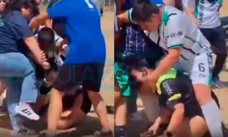Video: el violento ataque a una árbitra en un partido de fútbol amateur que desató el repudio en las redes Video: el violento ataque a una árbitra en un partido de fútbol amateur que desató el repudio en las redes