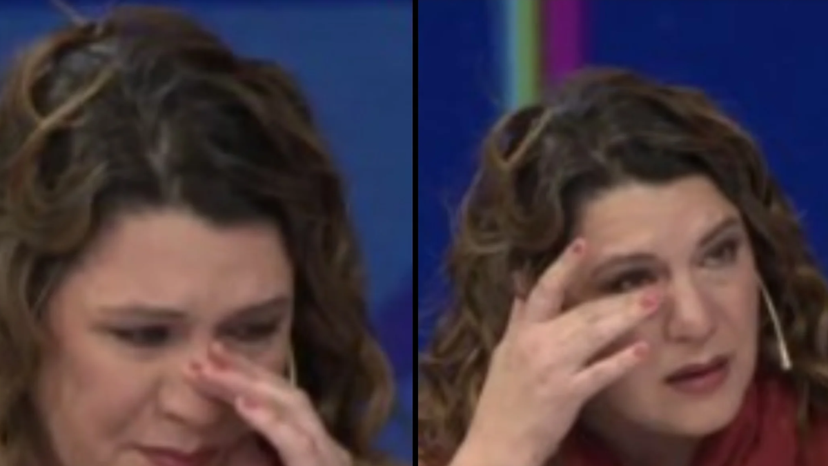 Cynthia García lloró en vivo en C5N por las personas en situación de calle: Revuelven los tachos de basura