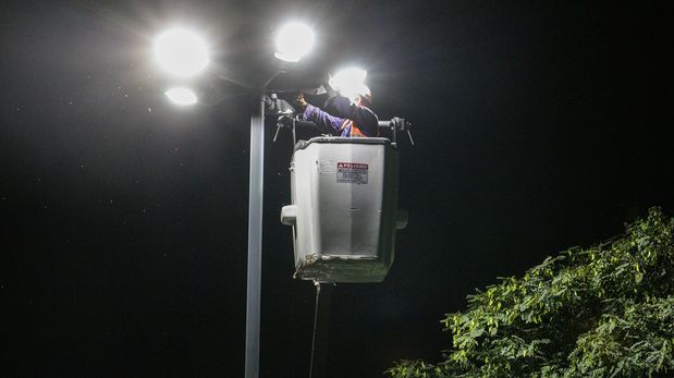 Santa Fe avanza con la iluminación led en toda la ciudad.&nbsp;