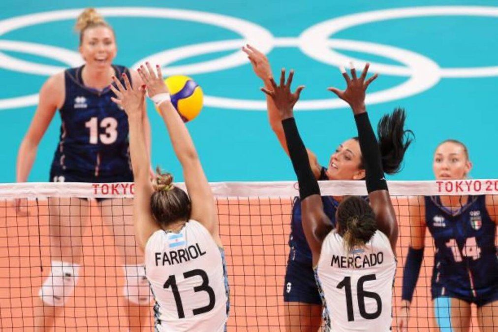 Juegos Olímpicos Tokio 2020: Las Panteras cayeron en sets corridos ante Italia en la tercera fecha