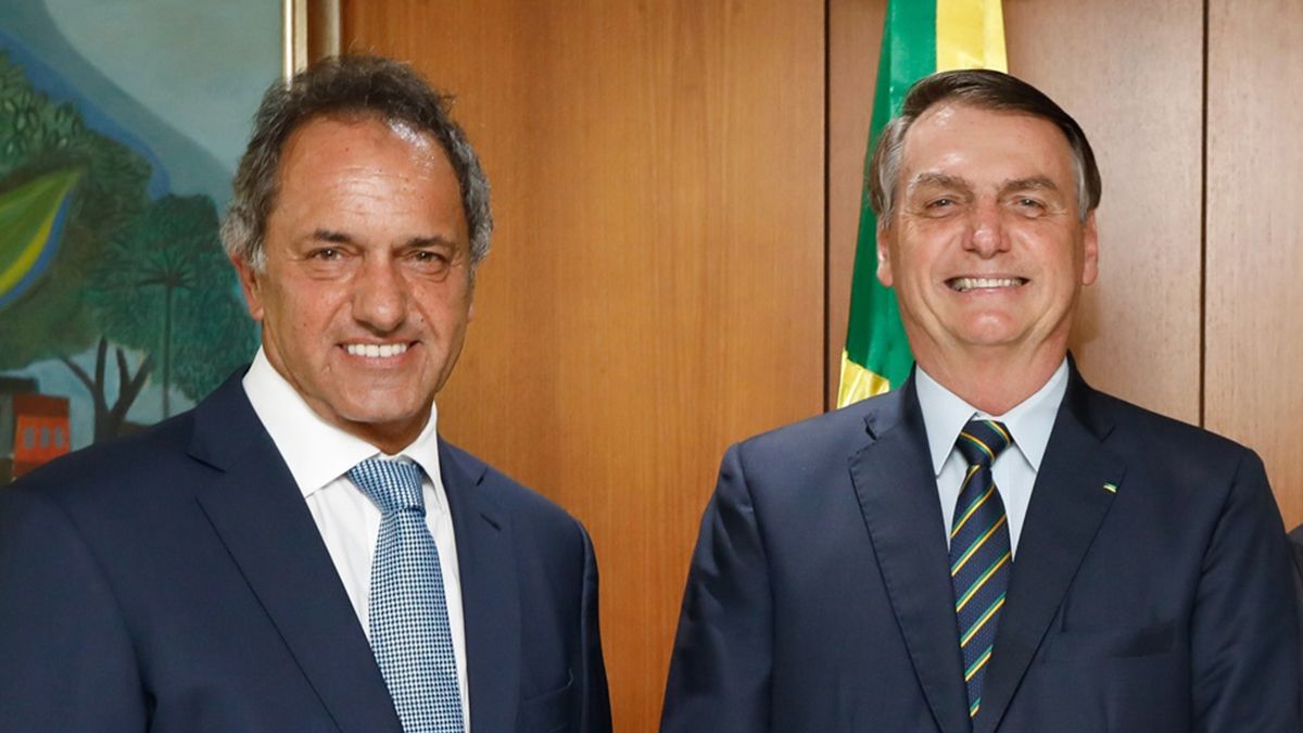 Esta semana, Scioli y Bolsonaro celebraron su primer año de gestión como representante diplomático.