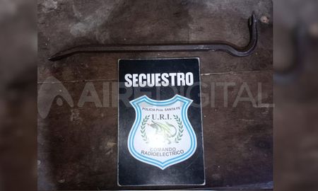 Le secuestraron una barreta de hierro a siete menores en el barrio Guadalupe Le secuestraron una barreta de hierro a siete menores en el barrio Guadalupe