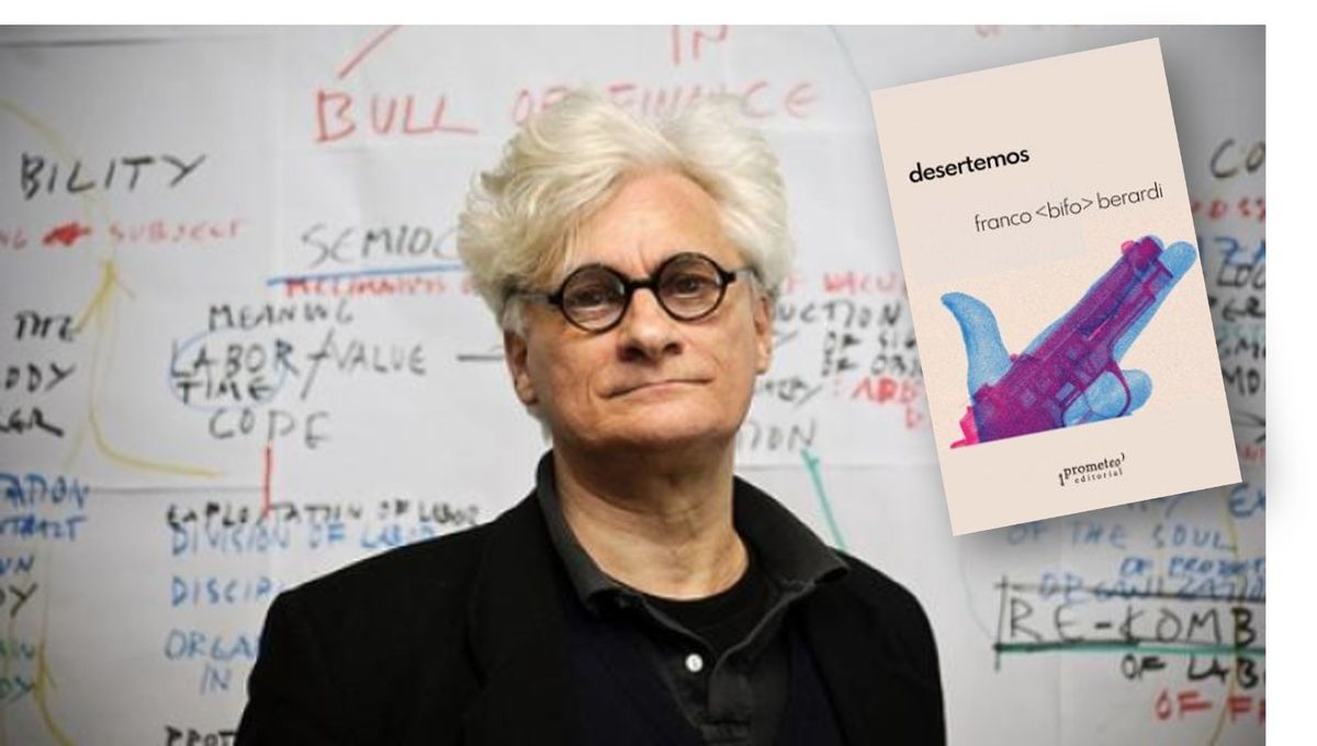 “El fascismo, una agresividad, una psicopatía agresiva desesperada que destroza la democracia, puesto que no resuelve las condiciones básicas de vida. Como no satisface lo suficiente, destrozamos la democracia”, afirma Bifo Berardi.