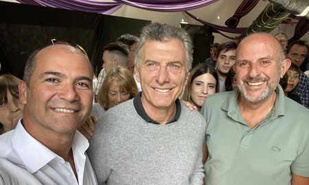 Macri en una reunión en Río Negro este sábado. Macri en una reunión en Río Negro este sábado.
