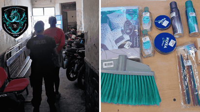 Entró a un polirrubro en el norte de Santa Fe, se robó todo lo que pudo, pero le duró poco