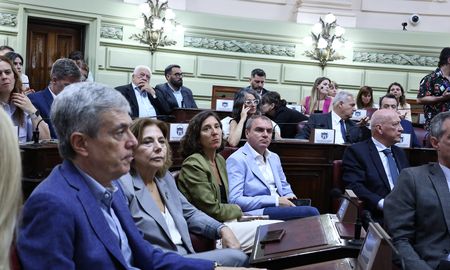 Este jueves se realizó una nueva Asamblea Legislativa en la que se prestó acuerdo a distintos pliegos enviados por el Poder Ejecutivo para la designación de funcionarios judiciales. Este jueves se realizó una nueva Asamblea Legislativa en la que se prestó acuerdo a distintos pliegos enviados por el Poder Ejecutivo para la designación de funcionarios judiciales.
