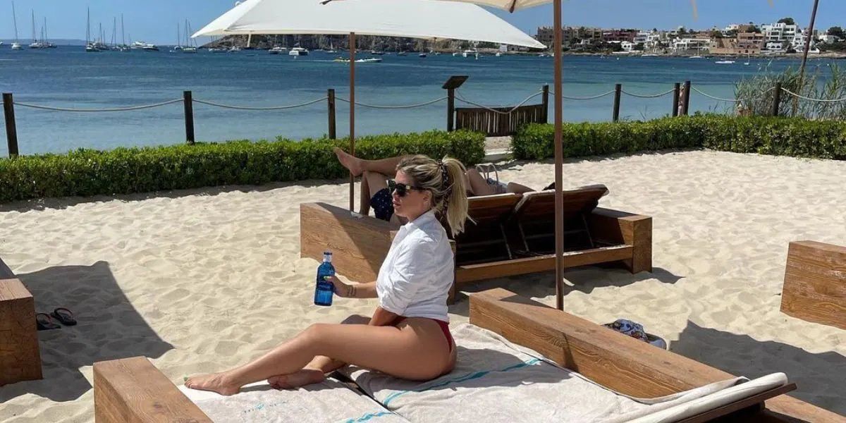 Las lujosas vacaciones de Wanda Nara con sus hijas.