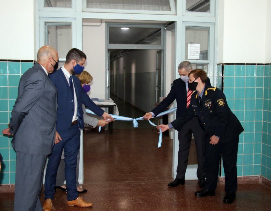 El centro de aislamiento por coronavirus tiene espacio para alojar a 50 agentes policiales.&nbsp;