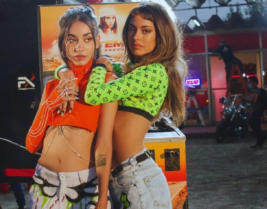 María Becerra y Tini Stoessel lanzarían una nueva canción juntas.