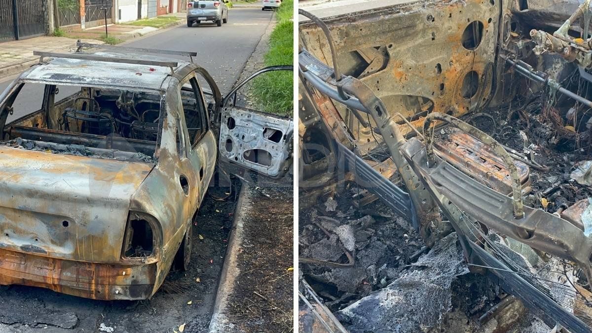 En menos de dos horas se quemaron dos autos en barrio Centenario y San Roque de Santa Fe