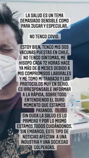 El descargo de Benjamín Vicuña.