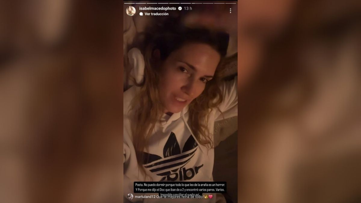 Isabel Macedo le contó todo a sus seguidores de Instagram. Isabel Macedo le contó todo a sus seguidores de Instagram.