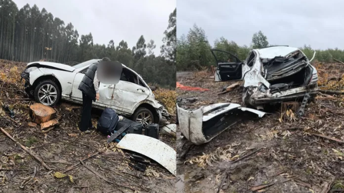 El accidente ocurrió sobre la Ruta Provincial 130