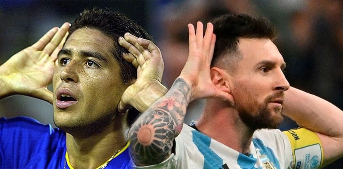 Riquelme jugó junto a Lionel Messi en el Mundial de Alemania y las Olimpíadas de Pekín.