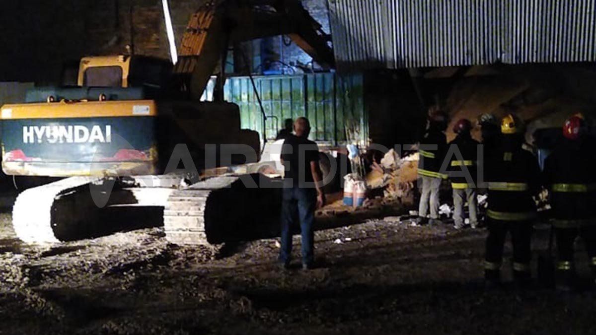 Los trabajos de rescate se concretaron hacia las 22 horas del jueves.