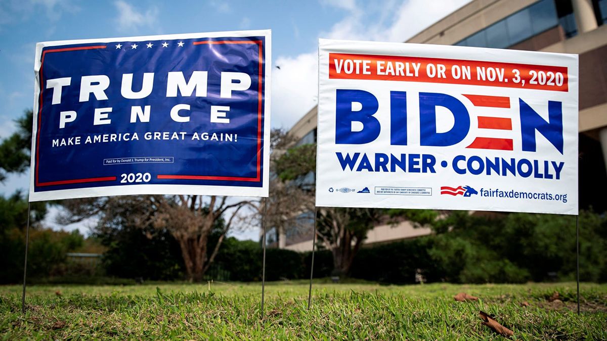 Los candidatos a presidente de Estados Unidos son el actual mandatario Donald Trump y Joe Biden, exvicepresidente.