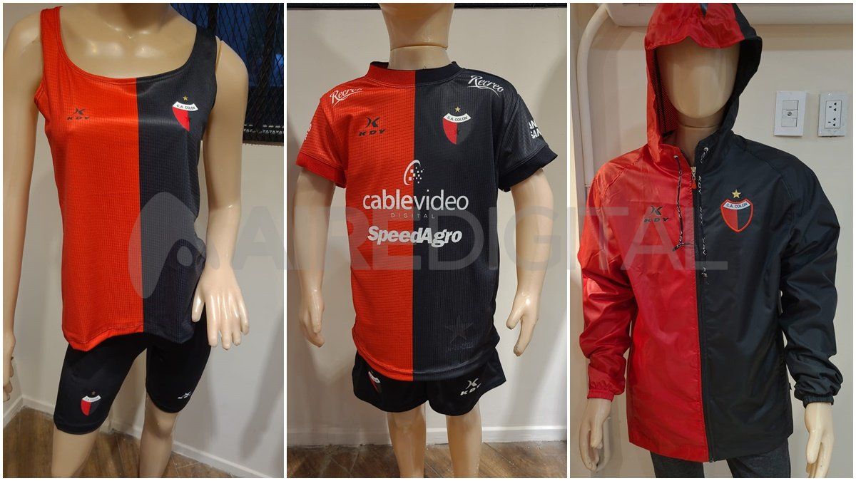 Los nuevos modelos de la camiseta sabalera ya se pueden adquirir en la tienda oficial que se encuentra en la sede del club de barrio Centenario.