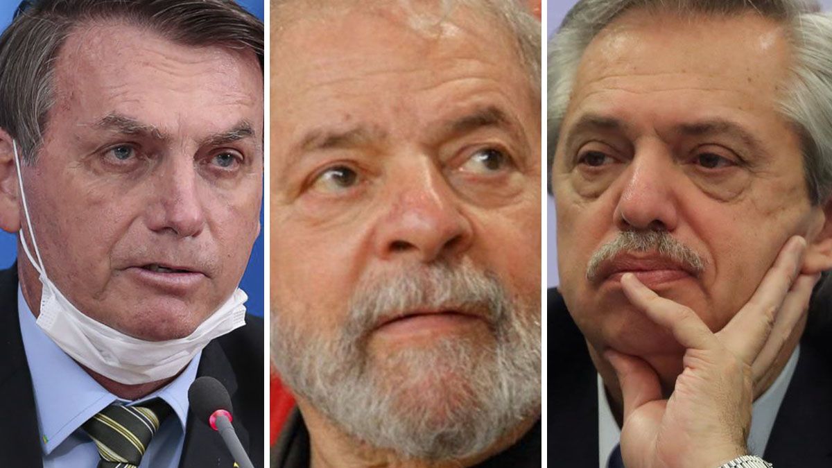 Lula da Silva respalda las decisiones de Alberto Fern&aacute;ndez frente a la pandemia y critica a Jair Bolsonaro.&nbsp;