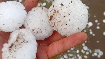 Alerta por posible caída de granizo en Santa Fe y alrededores: una tormenta avanza con intensidad