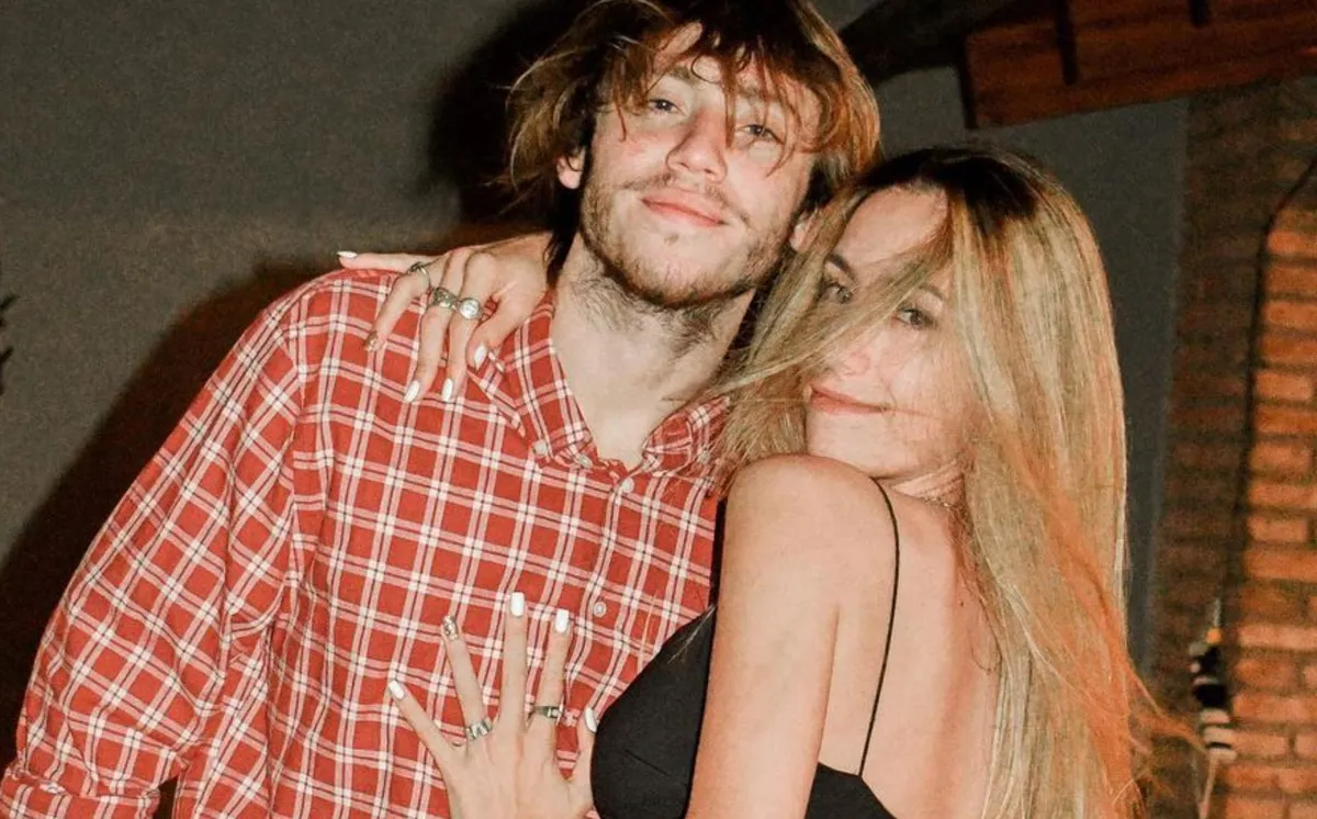 Paulo Londra y su ex pareja, Rocío Moreno