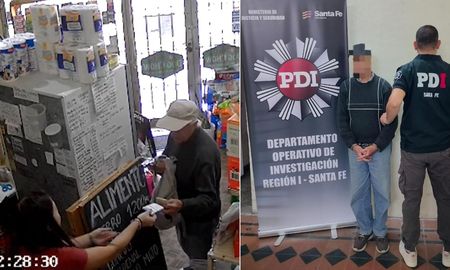 Cayó el jubilado de 83 años que asaltó a mano armada una dietética en barrio Sargento Cabral. Cayó el jubilado de 83 años que asaltó a mano armada una dietética en barrio Sargento Cabral.