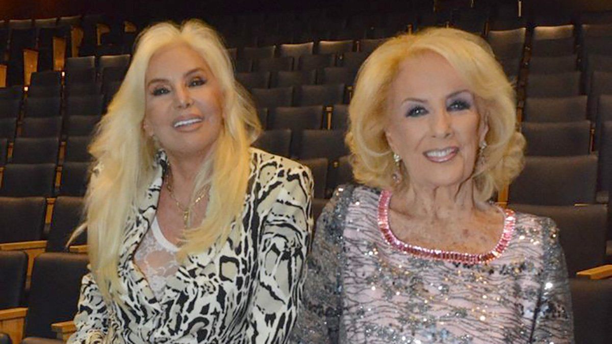 Mirtha y Susana disfrutaron del humor de Les Luthiers