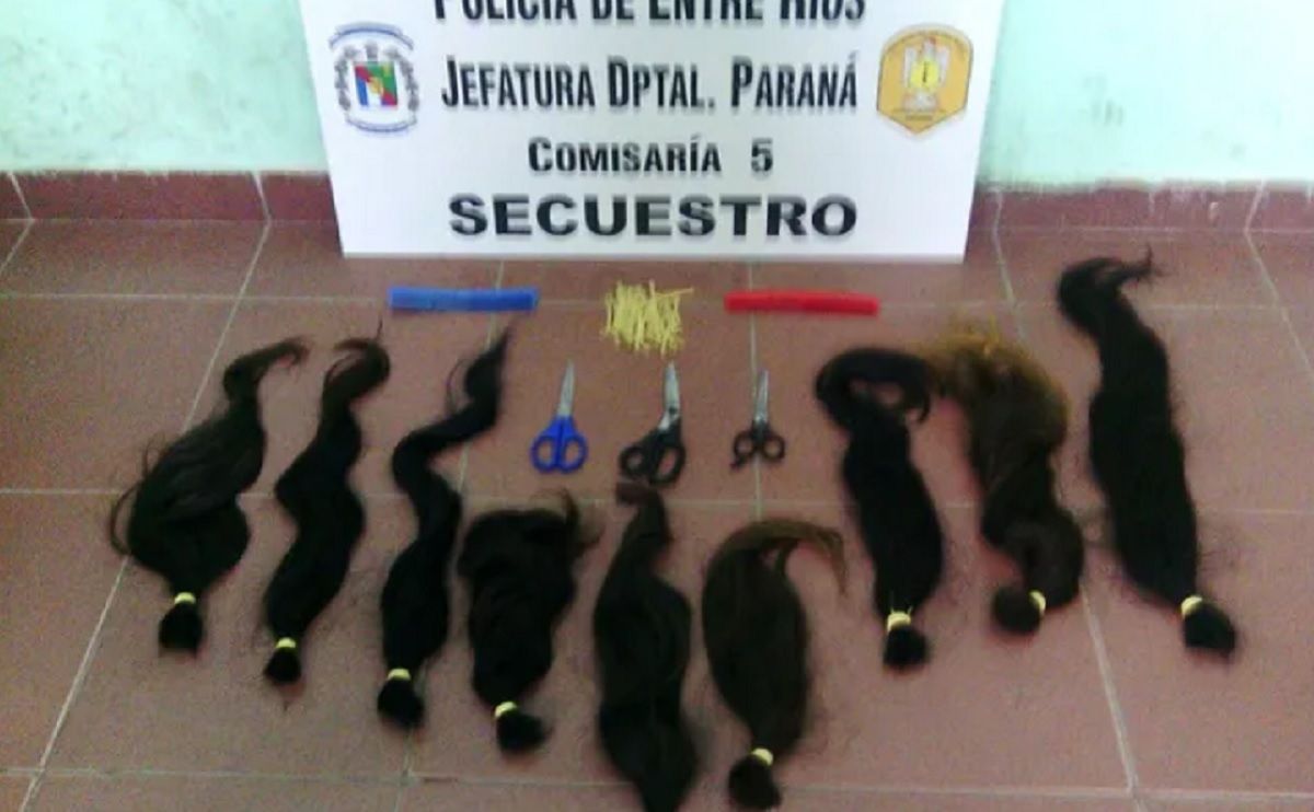Años atrás, en Paraná, otros paraguayos fueron detenidos por robar pelo. Años atrás, en Paraná, otros paraguayos fueron detenidos por robar pelo.
