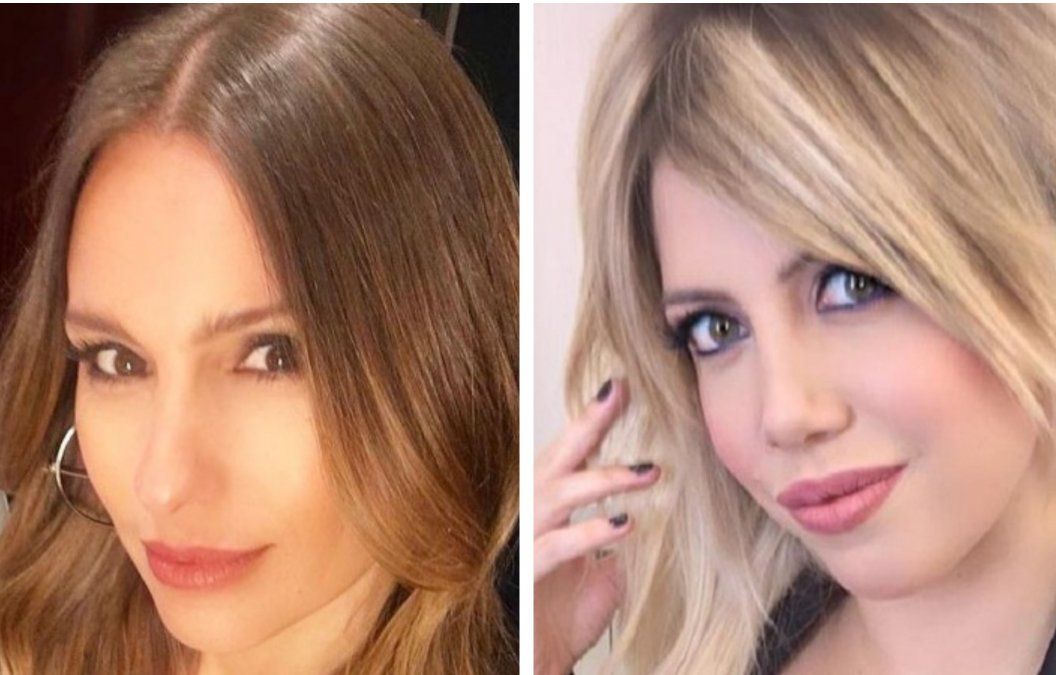 La buena onda entre Pampita y Wanda