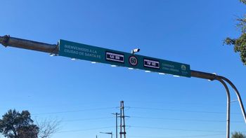 Comenzaron a funcionar los primeros lectores de patentes en el ingreso por autopista
