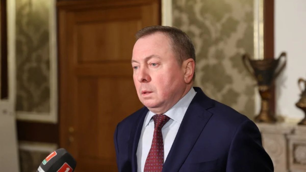 Murió de forma repentina el ministro de Exteriores de Bielorrusia
