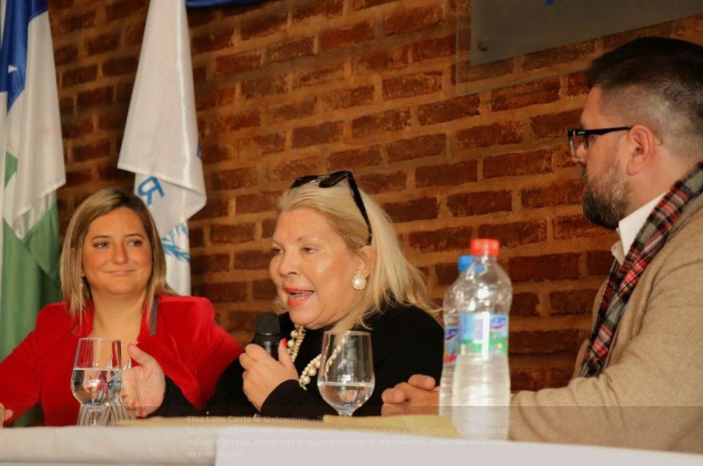 Carrió en Santa Fe: “Barletta será nuestro candidato a gobernador”