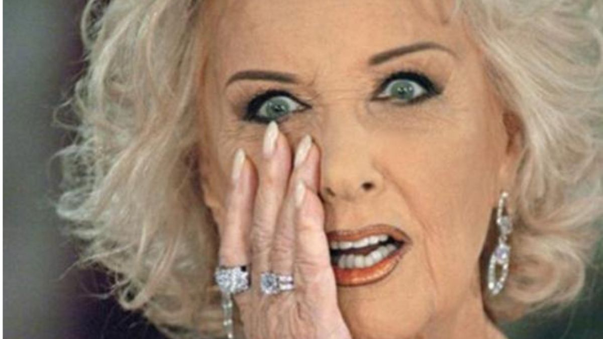 Mirtha Legrand quedó en shock.