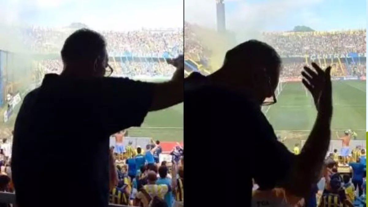 Yo en la cancha soy feliz: el emotivo video de un hombre con Parkinson viendo a Rosario Central