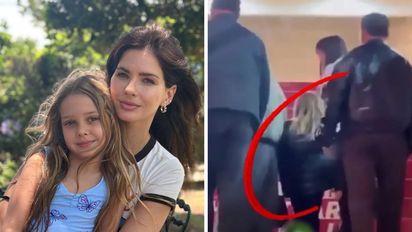 El polémico video de Magnolia, la hija de la China Suárez, maltratada por su guardaespaldas