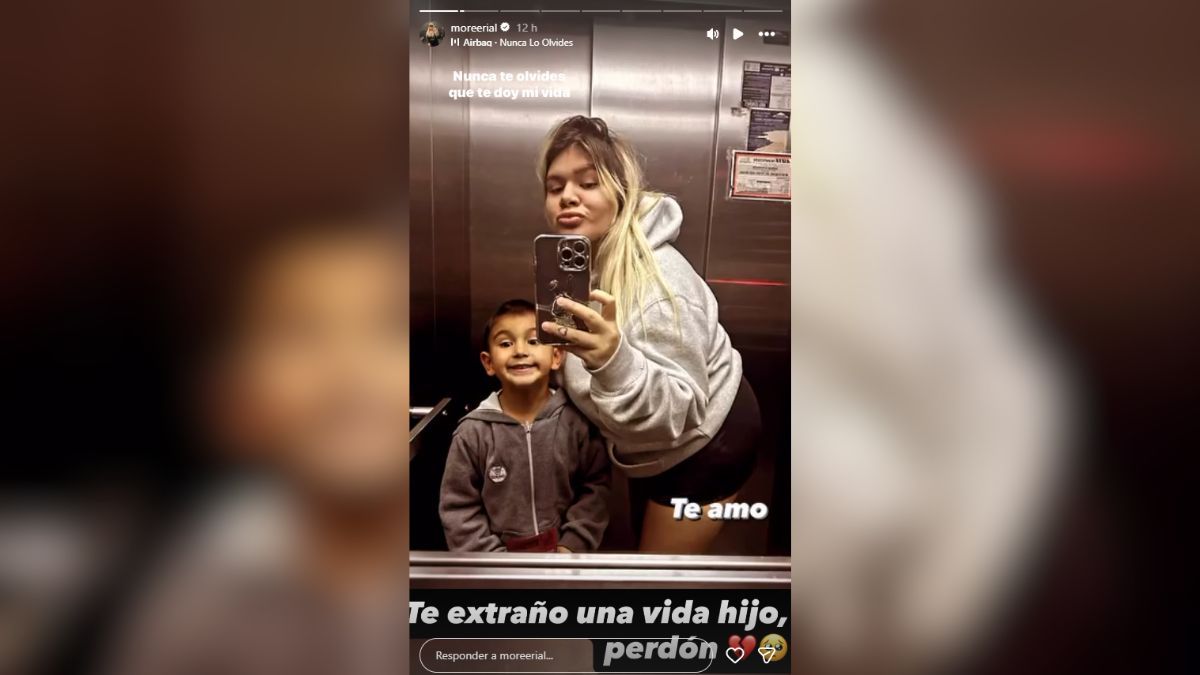 More Rial le dedicó un desgarrador posteo a su hijo Francesco. More Rial le dedicó un desgarrador posteo a su hijo Francesco.