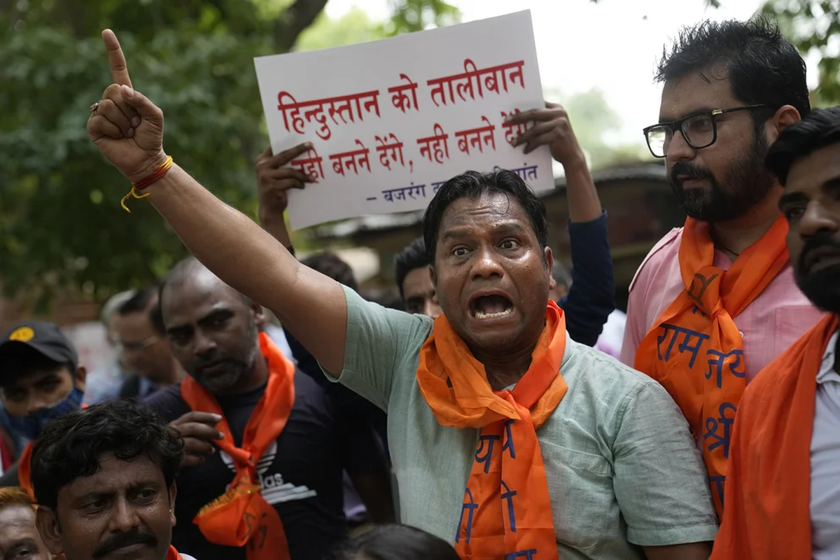 Se realizaron protestas tras el asesinato del hombre