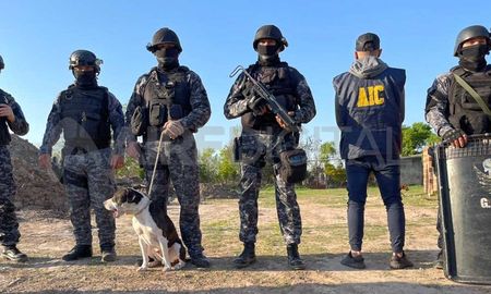 Barrio Cabal: un detenido, una bordeadora y un perro recuperado en múltiples allanamientos Barrio Cabal: un detenido, una bordeadora y un perro recuperado en múltiples allanamientos