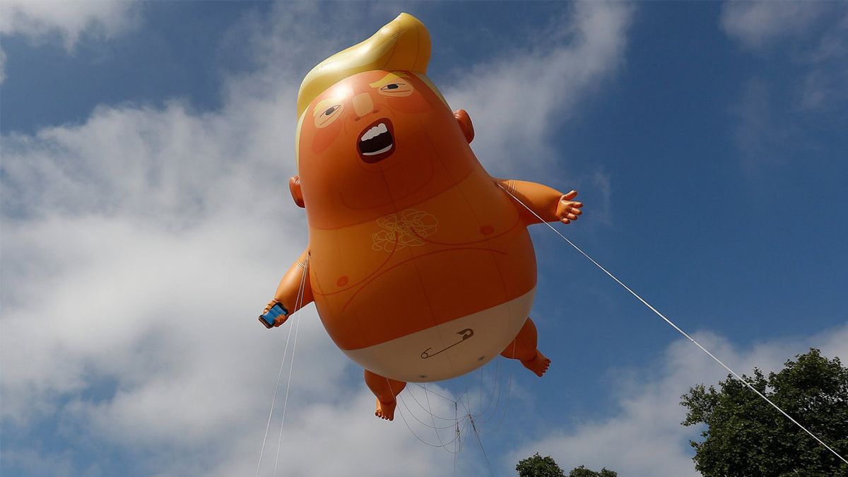 El "Trump bebé" inflable será exhibido en el Museo de Londres.