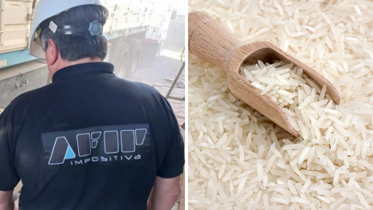 AFIP: lo detuvieron por comprar 10 kilos de arroz