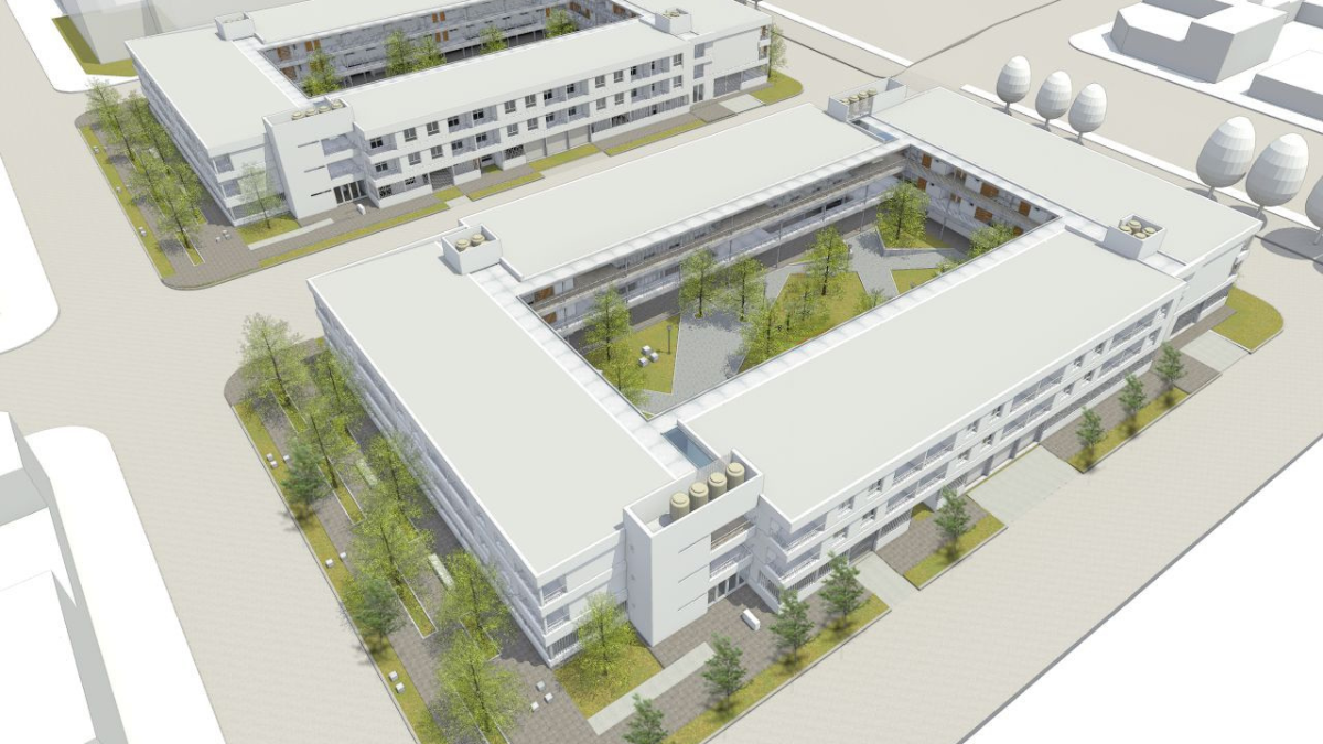 Se construirá un edificio destinado a la UTN-FRSF para el desarrollo de actividades de posgrado, y estará ubicado en la manzana comprendida entre Tacuarí, Vélez Sarsfield, Sastre y Llerena.