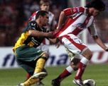 Pablo Pérez, actual jugador de Sarmiento, se fue a jugar un amistoso con Newells frente al Inter Miami de Lionel Messi.